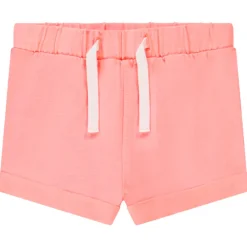 Short in uni fleece meisjes