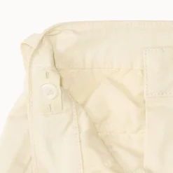 Short in uni twill met plooieffect meisjes