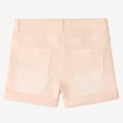 Short met denimlook en hartjeszak meisjes