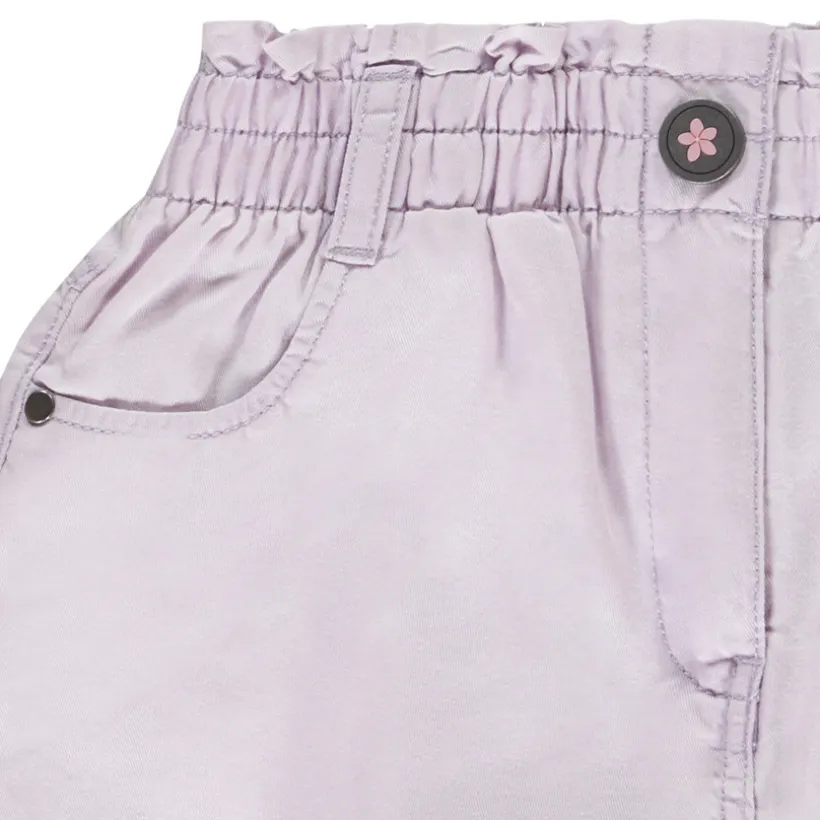 Short met hoge taille voor meisjes