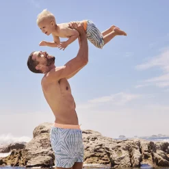 Short met tie-dye-effect voor mannen