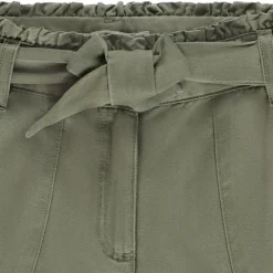 Short paperbag met strikceintuur meisjes