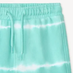 Short van gebreide stof met tie-dye effect voor jongensbaby's