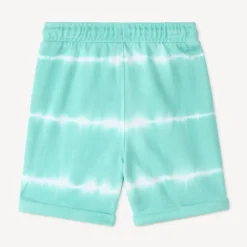 Short van gebreide stof met tie-dye effect voor jongensbaby's
