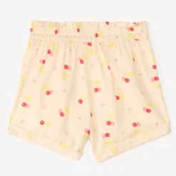Short van gedessineerde stof meisjes