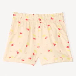 Short van gedessineerde stof meisjes