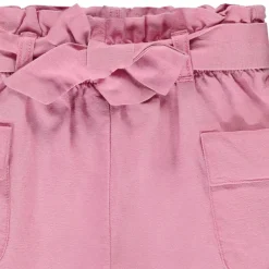 Short van stof met knopen voor meisjes