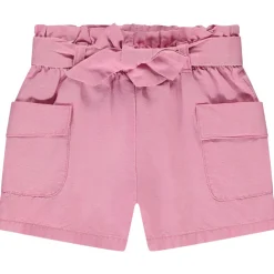 Short van stof met knopen voor meisjes