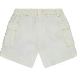 Short van stof met zakken en elastische taille meisjes