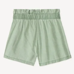 Short van tencel met decoratieve knopen meisjes