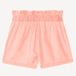 Short van tencel met decoratieve knopen meisjes