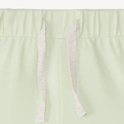 Short van uni kleur jersey voor babymeisjes
