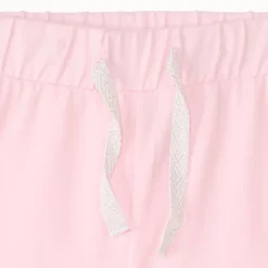 Short van uni kleur jersey voor babymeisjes