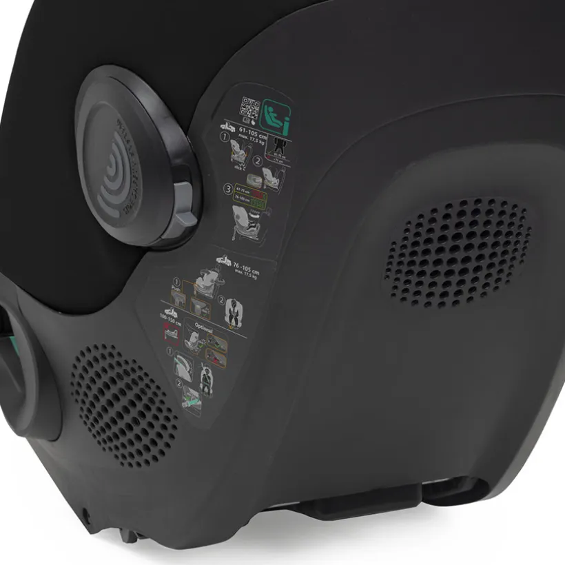 Siège auto fullseat 360 I-Size sans base - Black Satin