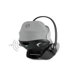 Siège-auto i-Size pour bébé Cloud G3 Plus – gris pierre / gris moyen