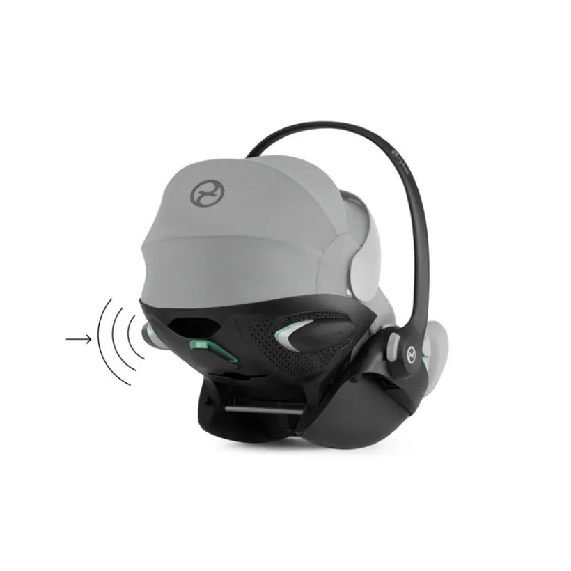 Siège-auto i-Size pour bébé Cloud G3 Plus – gris pierre / gris moyen