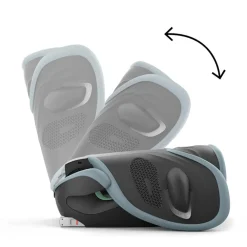 Siège-auto pliable Solution G2 i-Fix Plus stormy blue