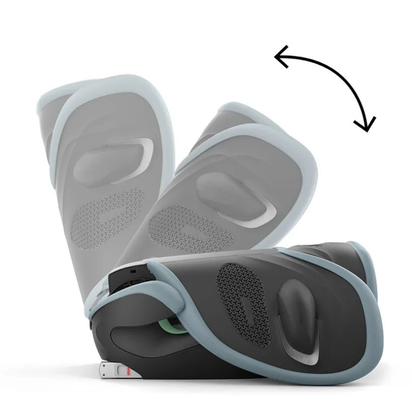 Siège-auto pliable Solution G2 i-Fix Plus stormy blue