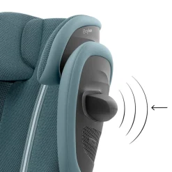 Siège-auto pliable Solution G2 i-Fix Plus stormy blue