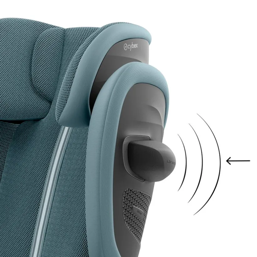 Siège-auto pliable Solution G2 i-Fix Plus stormy blue