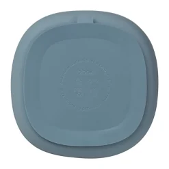 Siliconen bord met zuignap en Deksel Ocean