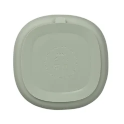 Siliconen bord met zuignap en Deksel Sage