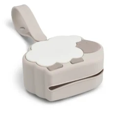 Siliconen fopspeendoosje Sheepy Zand
