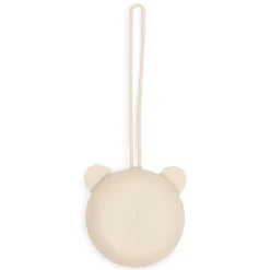 Siliconen fopspeenhouder 7CM Warm Sand