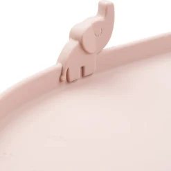 Siliconen placemat met hoge rand Elphee Roze