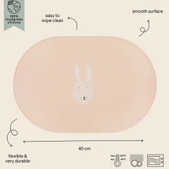 siliconen placemat Mrs Rabbit