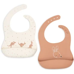 Siliconen slabbetje 2STKS Kangaroots