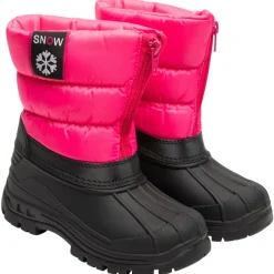 Skiboots met gewatteerde kraag en rubberen zool meisjes