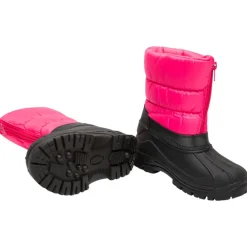 Skiboots met gewatteerde kraag en rubberen zool meisjes
