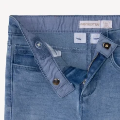 Skinny effen denim jeans meisjes