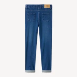 Skinny jeans uni in denim meisjes