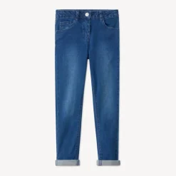 Skinny jeans uni in denim meisjes