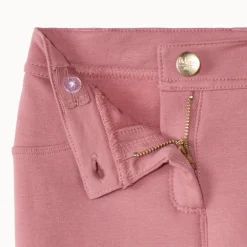 Skinny joggingbroek in effen fleece meisjes