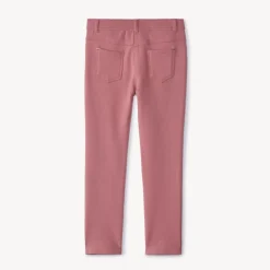 Skinny joggingbroek in effen fleece meisjes