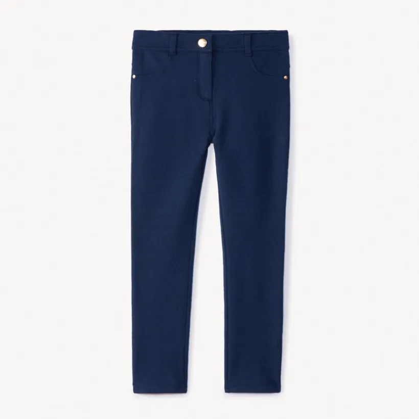 Skinny joggingbroek in fleece meisjes