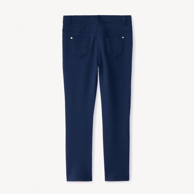 Skinny joggingbroek in fleece meisjes