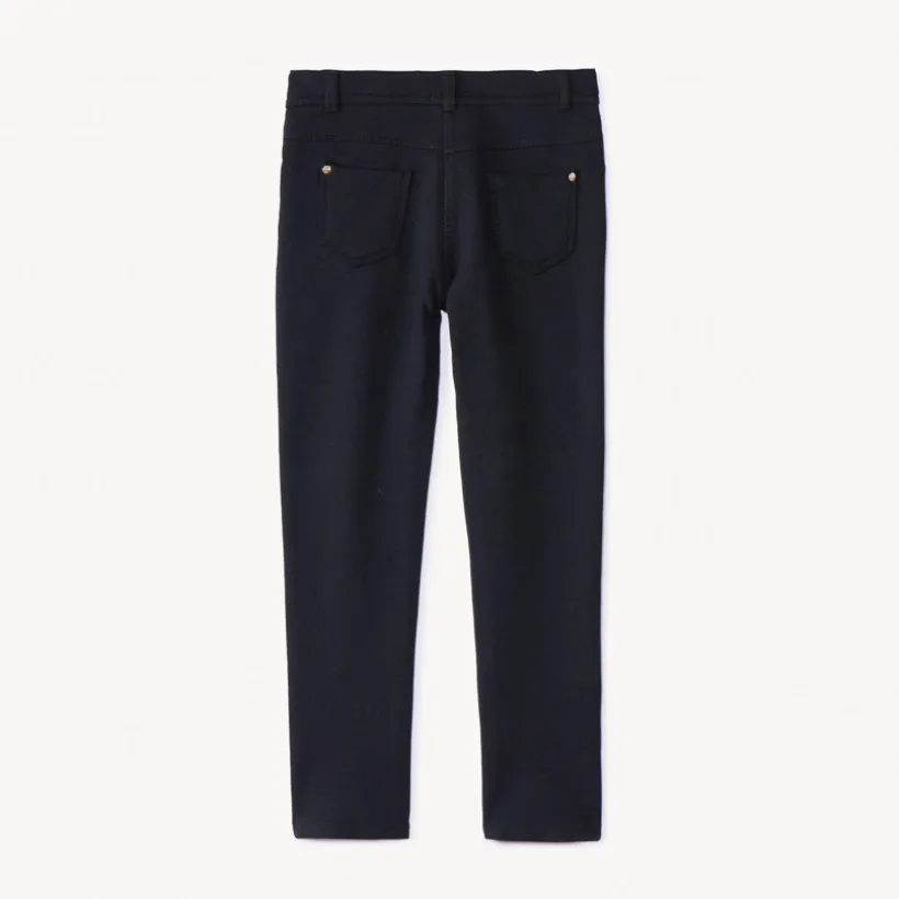 Skinny joggingbroek in fleece meisjes