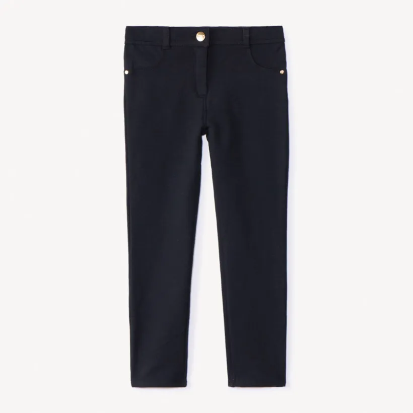 Skinny joggingbroek in fleece meisjes