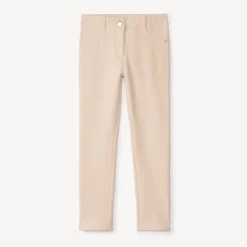Skinny joggingbroek in fleece meisjes