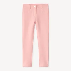 Skinny joggingbroek met glitterstippenprint meisjes