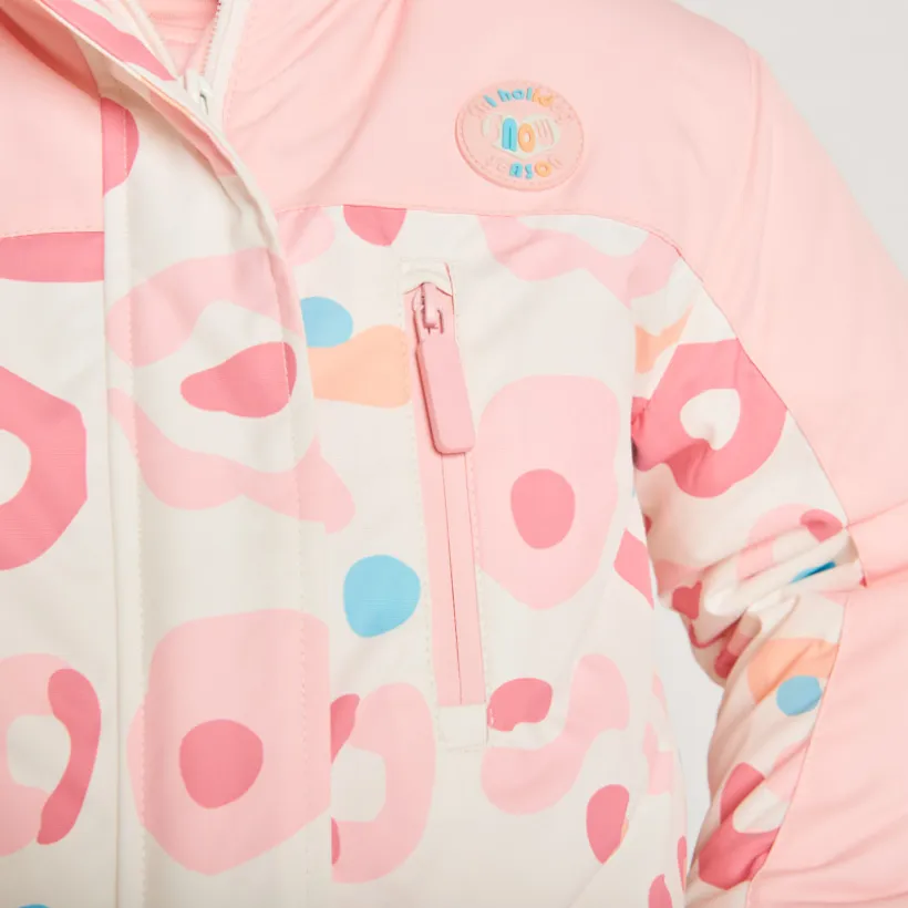 Skipak met arty print meisjes