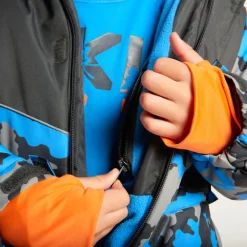 Skipak met camouflageprint jongens