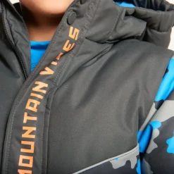 Skipak met camouflageprint jongens