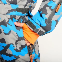 Skipak met camouflageprint jongens