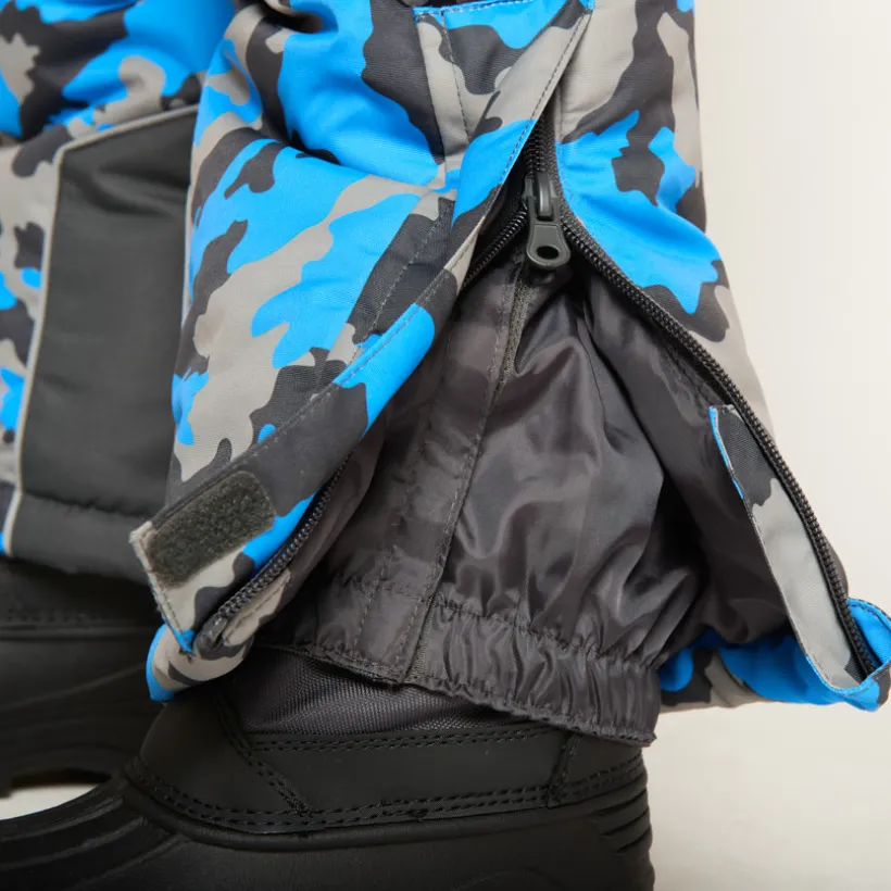 Skipak met camouflageprint jongens
