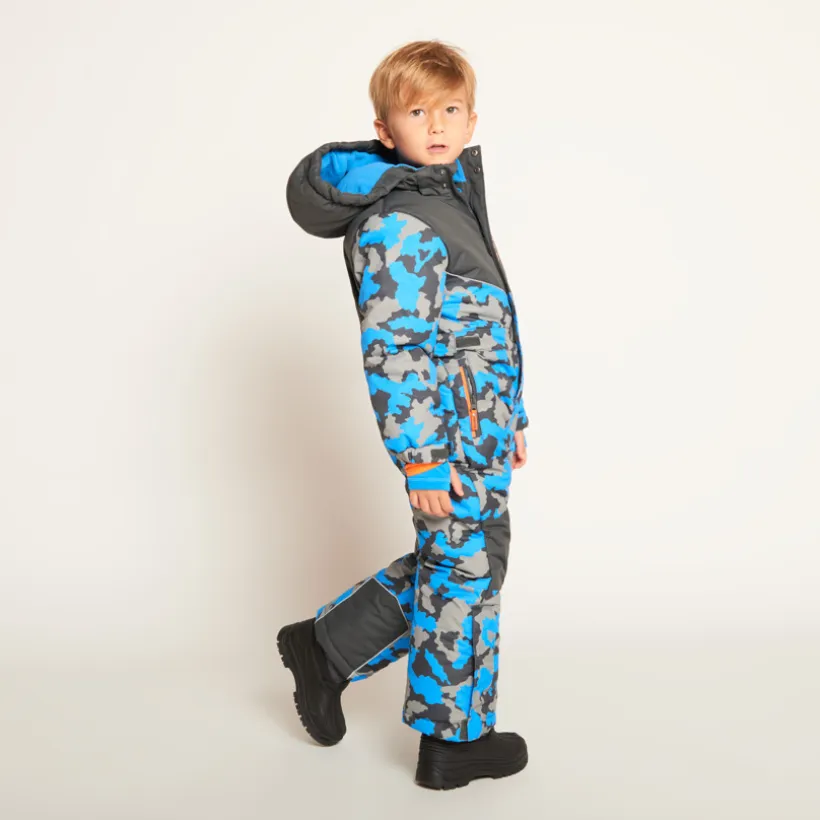 Skipak met camouflageprint jongens